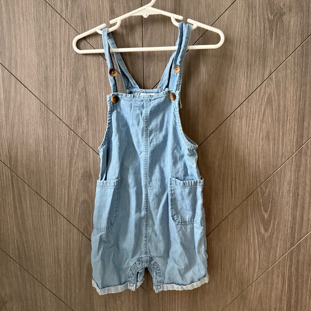 Okie Dokie Kids Denim Overalls